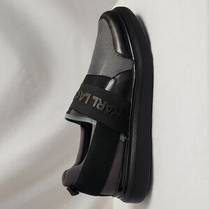 Karl Lagerfeld Paris Logo Slip-on Shoes (M Size 9)